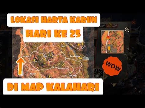 Letak Lokasi Harta Karun Elite Pass Season Hari Ke Free Fire