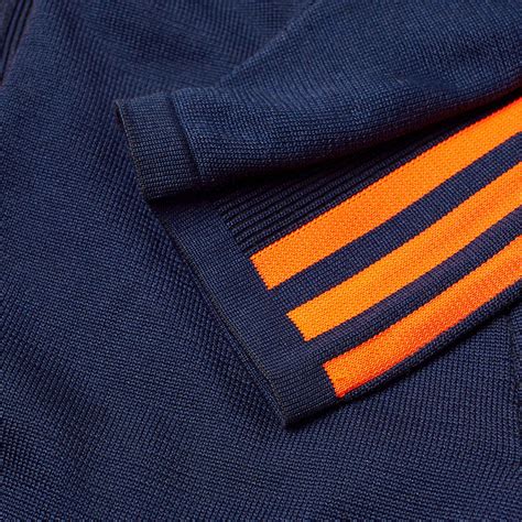 Adidas Knitted Tracksuit Bold Orange End