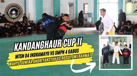 Tanding Silat Kandanghaur Cup Ii Tahun Final Kelas A Putra Smp