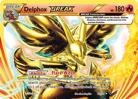 Check De Actuele Waarde Van Je Delphox BREAK 14 124 Kaart Uit De Fates