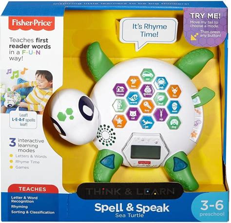 Fisher Price Think And Learn Spell And Speak Sea Turtle Multi Color Price