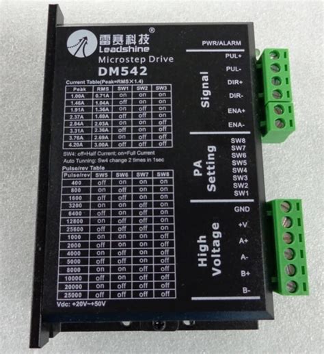 Leadshine Stepper Driver Dm Work V Output A Current Work