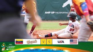 Highlights Venezuela Vs USA WBSC U 12 Baseball World Cup