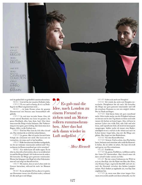 Max Riemelt Hanno Koffler Interview Germany