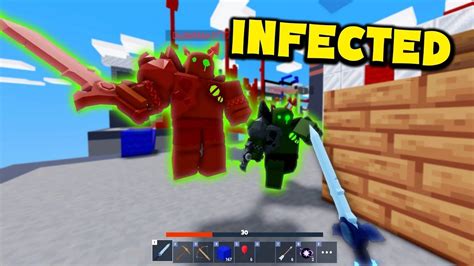 New Infected Gamemode In Roblox Bedwars Youtube