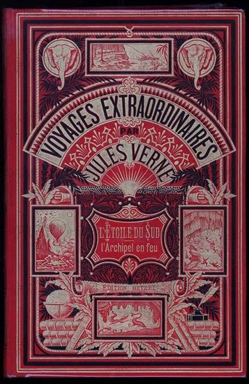 Jules Verne L Etoile Du Sud L Archipel En Feu Couverture Photo