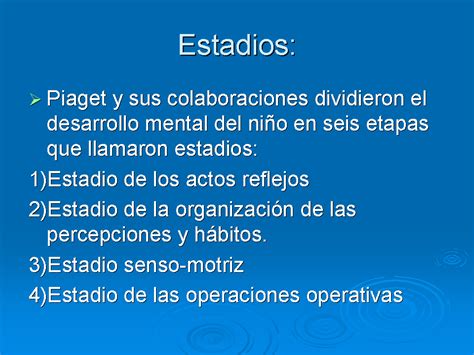 Psicolog A Ana Cristina Piaget Y La Teoria De La Psicologia Evolutiva