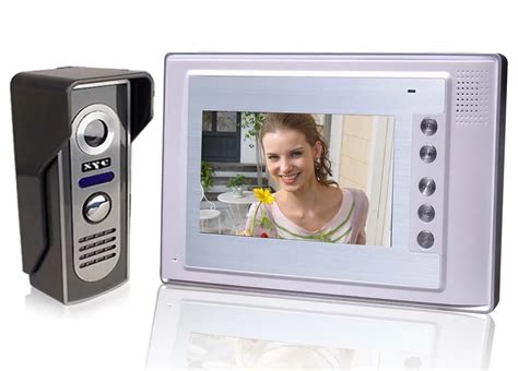 7" LCD Monitor Wired Video Doorbell/ Video Intercom System Smart Doorbell-in Video Intercom from ...