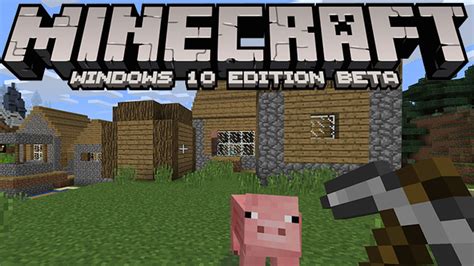 Minecraft for Windows 10 beta arrives on July 29th launch day - The Verge