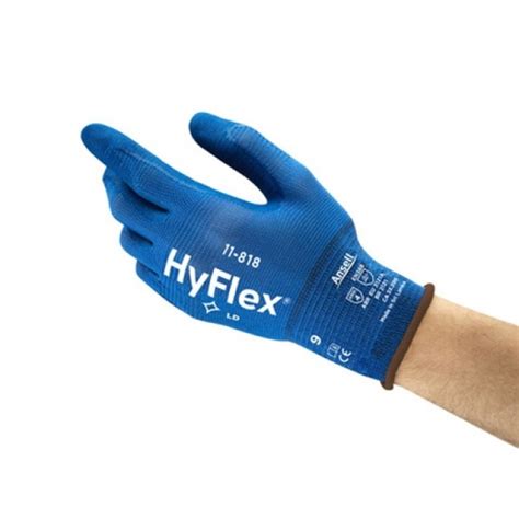 Ansell 11 818 Hyflex Gloves Unisafe Services