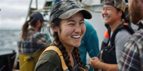 Premium Photo Diverse Group Of Marine Biologists Concept Marine