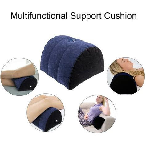 Toughage Couple Wedge Cushion Inflatable Position Pillow Love Aid Ramp