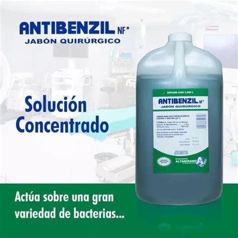 Jab N Quir Rgico Antibenzil Verde Lts Mercadolibre