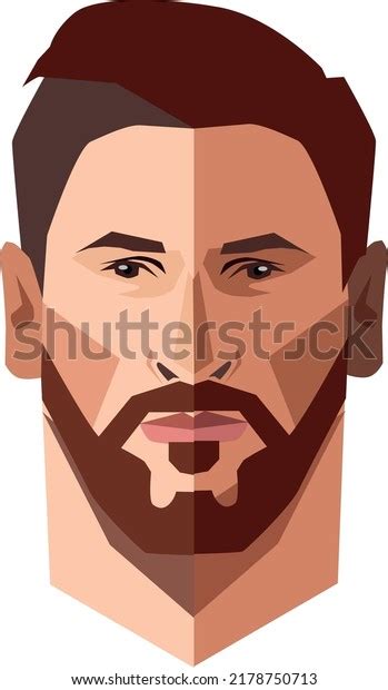 Lionel Andrés Messi Known Leo Messi Stock Vector Royalty Free