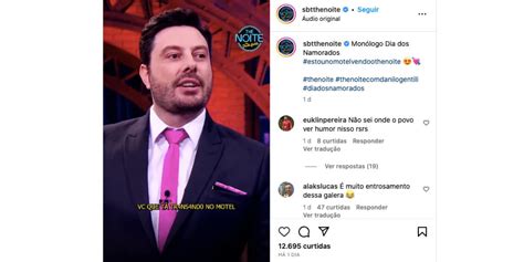 Danilo Gentili Fala Sobre Sexo No Sbt Ficar De P U Duro Te Olhando