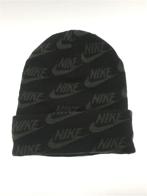 Supreme シュプリーム 21ss ×nike Jacquard Logos Beanie アクリル Dc4110 010 中古