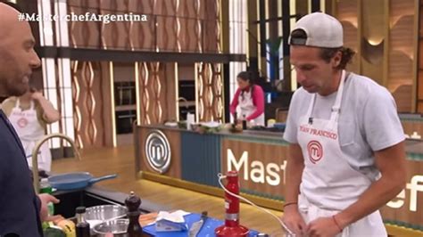 Masterchef Argentina La reacción de Germán Martitegui cuando un