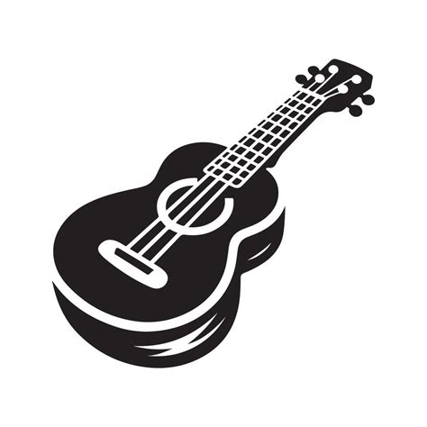 Ukulele silhouette vectors illustration 47888586 Vector Art at Vecteezy