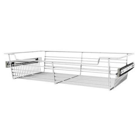 Rev A Shelf Sidelines CBSL 241405CR 3 24 Chrome Pullout Closet Storage