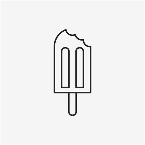 Vectores De Stock De Paleta De Helado Ilustraciones De Paleta De