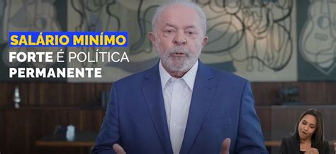 Lula Anuncia Sal Rio Minimo De R A Partir De De Maio R Dio