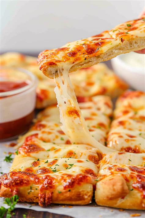 Garlic Parmesan Breadsticks