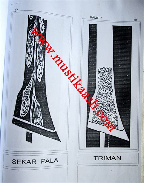 gambar pamor keris lengkap mustika asli