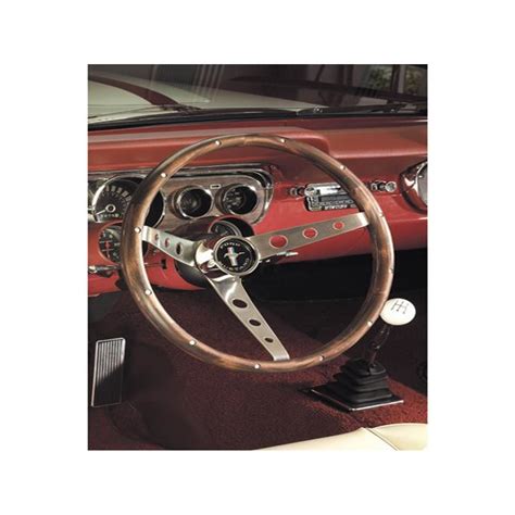 Grant International Walnut 13 5in Mustang Nostalgia Wood Steering Wheel