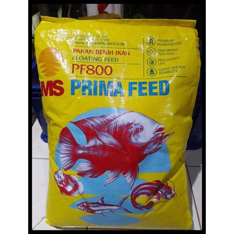 Jual PF800 10kg Pakan Pelet Makanan Benih Ikan MS Prima Feed PF 800 10