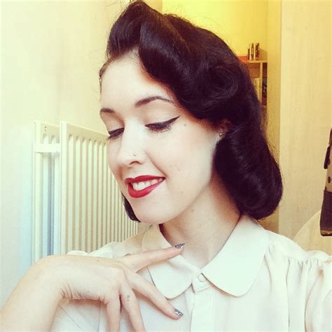 Alice In Retrospect How To 1950s Vintage Pin Curl Tutorial