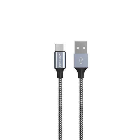 Câble USB C vers USB A de 1 mètre 2 4A tressé pour le chargement et