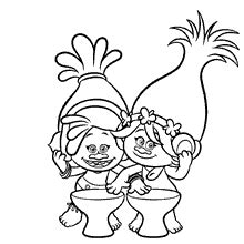 De Desenhos Dos Trolls Para Colorir Imprimir Gr Tis