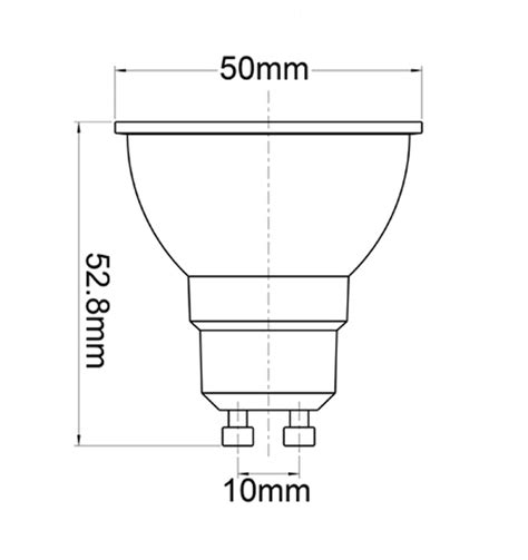 Gu10 Led Globes 6w With The Future Lighting