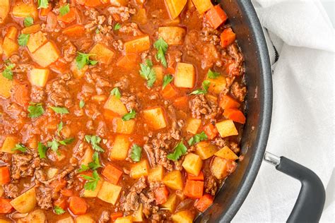 One Pot Ground Beef And Potato Stew Good For You Gluten Free