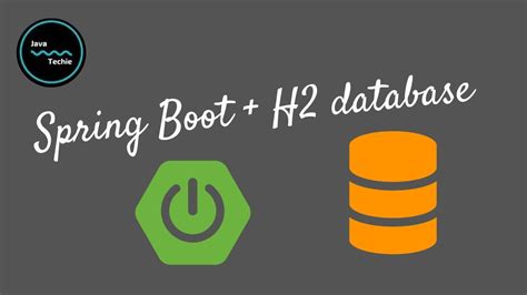 Spring Boot And H2 In Memory Database Java Techie Youtube