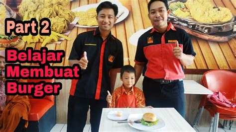 Belajar Membuat Burger Dan Asyik Makan Burger Cooking Class Anak Tk