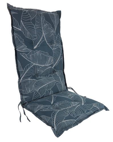 Coussin De Jardin Pour Chaise Inclinable Sortemose Bleu Jysk