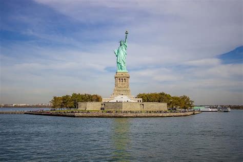 Statue De La Libert Manhattan Etats Unis Monument Statue Dom