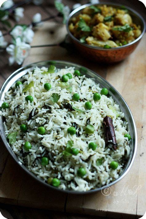 Palak Methi Pulao Recipe How To Make Simple Veg Pulao Pulav Pilaf