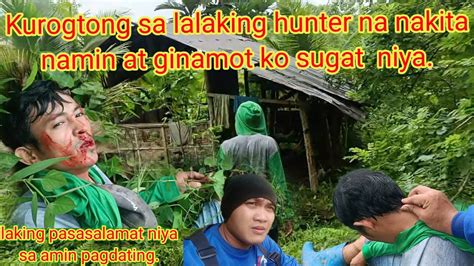 Karogtong Sa Sugatan Hunter Nakiglaban Sa Mananabas Tinulongan At