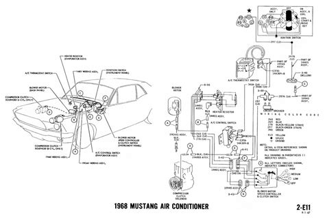 1968 Mustang Wiring Diagrams And Vacuum Schematics Average Joe