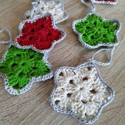 Estrella De Navidad A Crochet Decoraci N Navide A Crocheteandoconangie