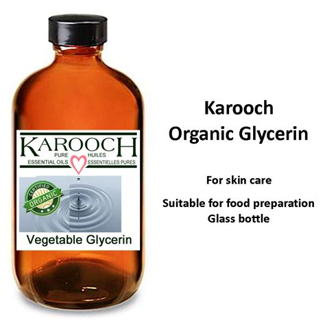 Glycerin Vegetable Organic Karooch 250ml Polar Bear Health And Water