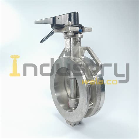 Spherical Disc Butterfly Valve With Replaceable Seal Industrywala