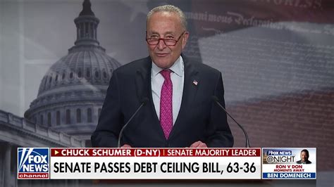 Senate Passes Debt Ceiling Bill 6336 Fox News Video