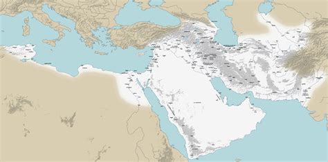 abbasid map 780 - Medievalists.net