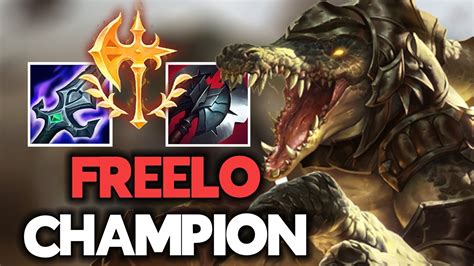 RENEKTON WILD RIFT BUILD RUNES GAMEPLAY YouTube