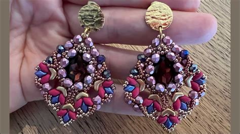 Tutorial Orecchini Sidney In Collaborazione Con Semplicibijoux YouTube