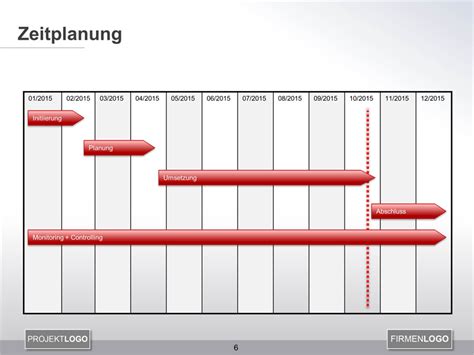 Zeitstrahl Powerpoint Vorlage