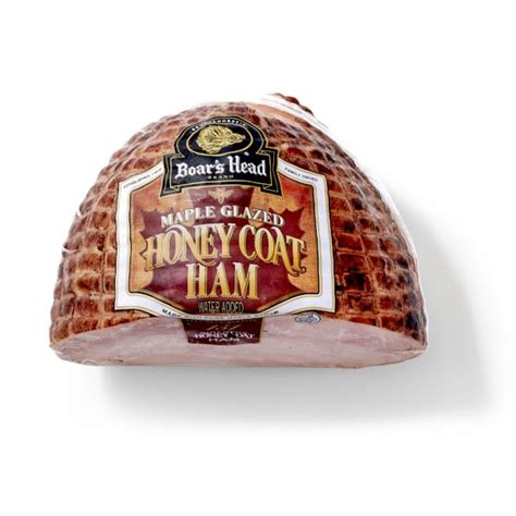 Boar S Head Maple Honey Ham Half Average Weight 3 75lbs Each Publix